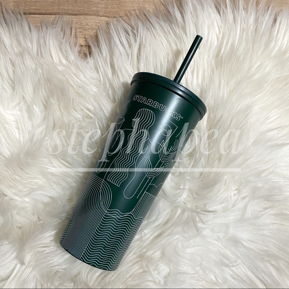 Starbucks Green Siren Art 16oz Tumbler